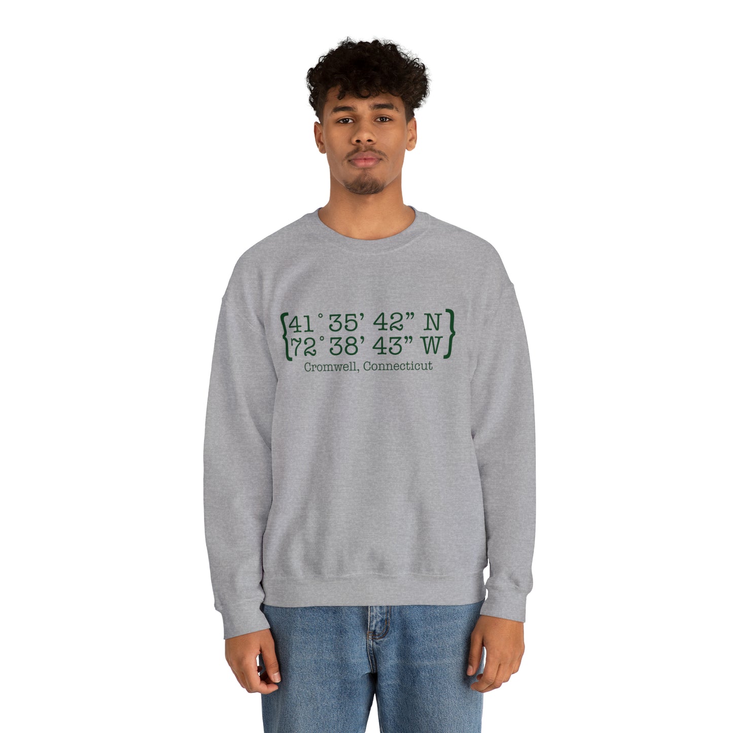 Cromwell Coordinates Unisex Heavy Blend™ Crewneck Sweatshirt (green)