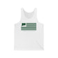 Newtown Connecticut St Patrick’s Day Flag Unisex Jersey Tank Top