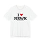 I Heart NRWK Unisex Jersey Short Sleeve T-Shirt