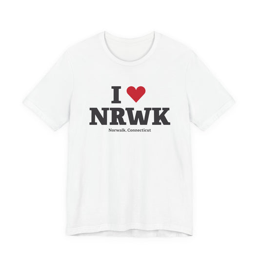 I Heart NRWK Unisex Jersey Short Sleeve T-Shirt