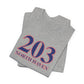 203 North Haven Red White & Blue Unisex Jersey Short Sleeve T-Shirt
