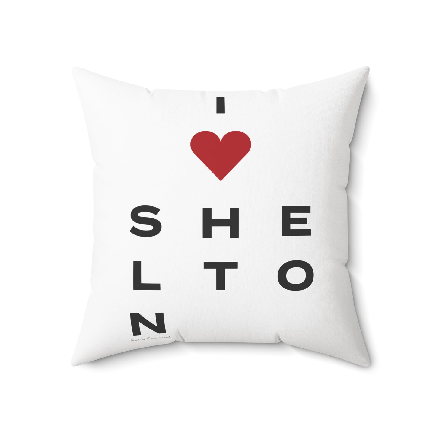 Shelton Vision Spun Polyester Square Pillow