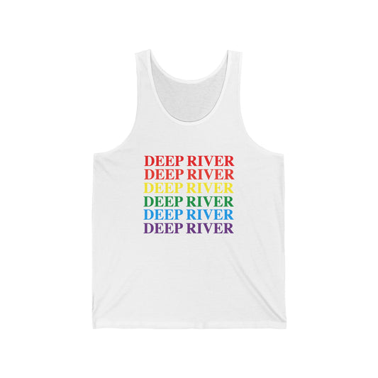 Deep River Pride Unisex Jersey Tank