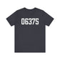 06375 - New London Connecticut Zip Code - Unisex Jersey Short Sleeve Tee