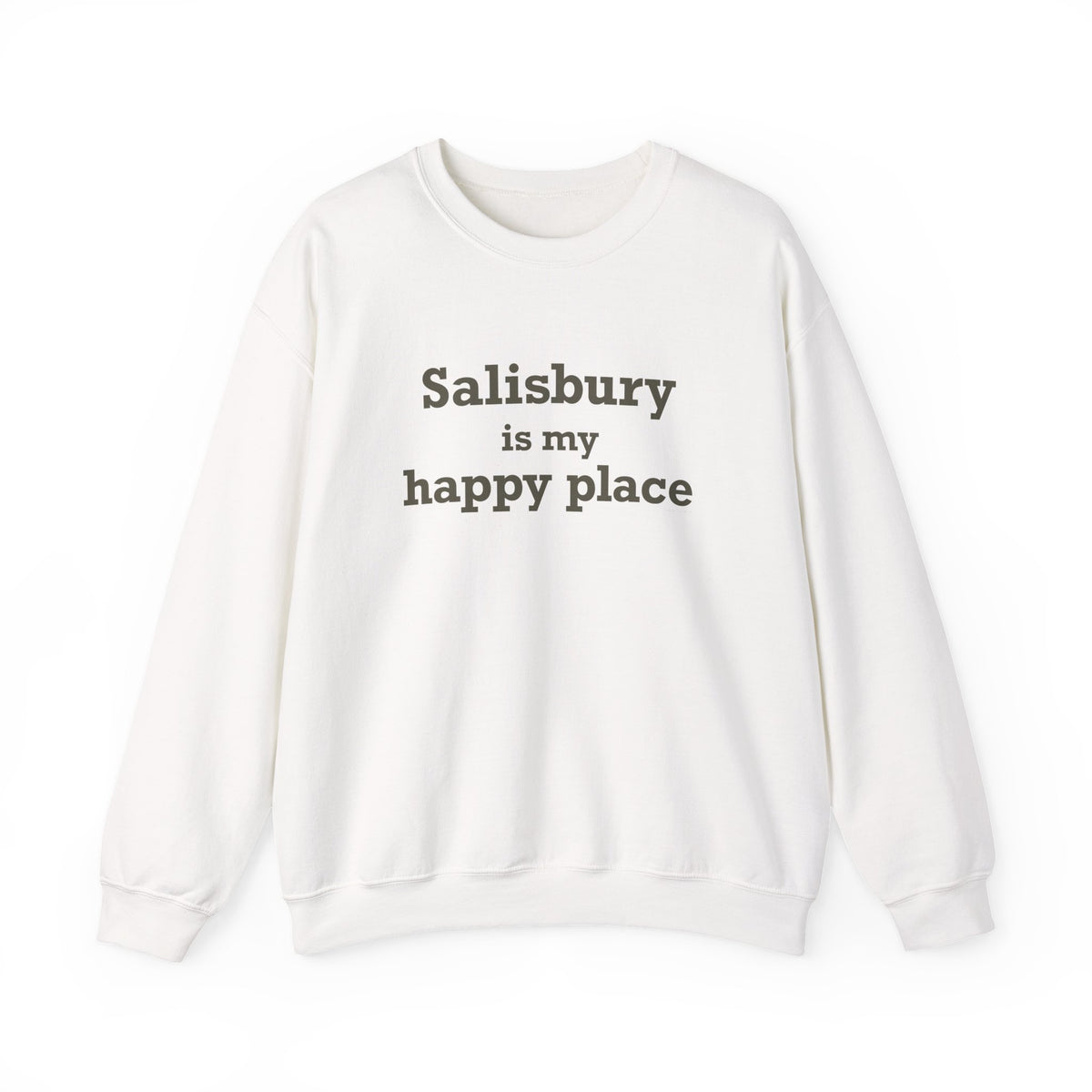 Salisbury is My Happy Place Unisex Heavy Blend™ Crewneck Sweatshirt