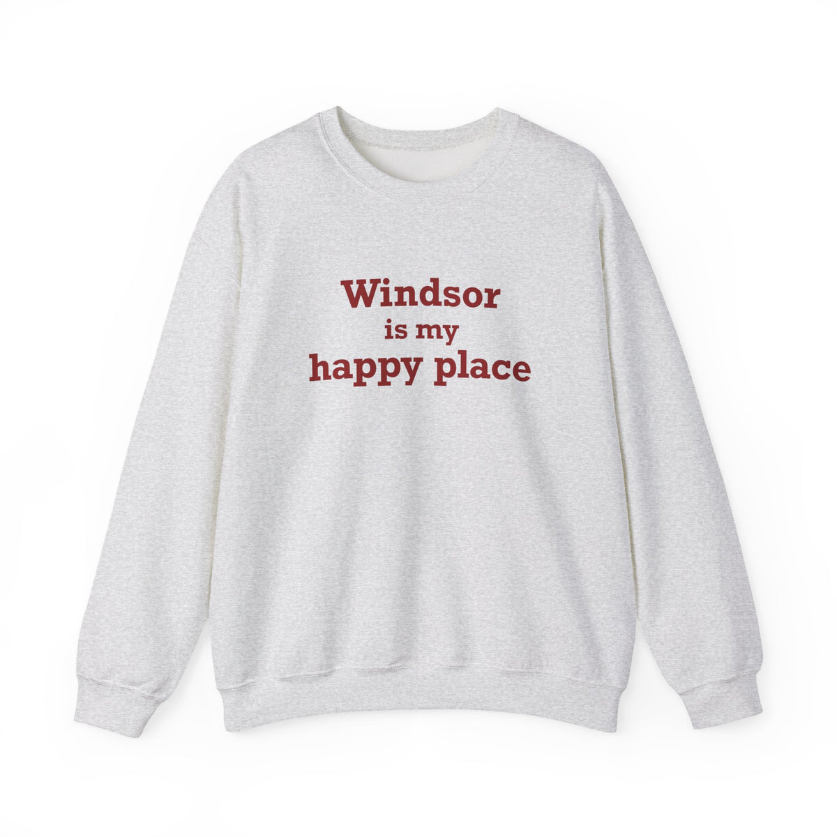 Windsor is My Happy Place Heavy Blend™ Crewneck Sweatshirt