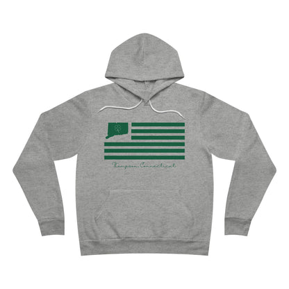 Thompson Connecticut St. Patrick’s Day Flag Unisex Sponge Fleece Pullover Hoodie