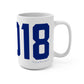 06018 North Canaan Connecticut Zip Code Mug 15oz
