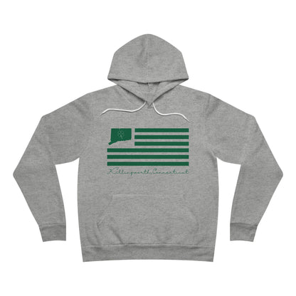 Killingworth Connecticut St. Patrick’s Day Flag Unisex Sponge Fleece Pullover Hoodie