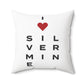 Silvermine Vision Spun Polyester Square Pillow