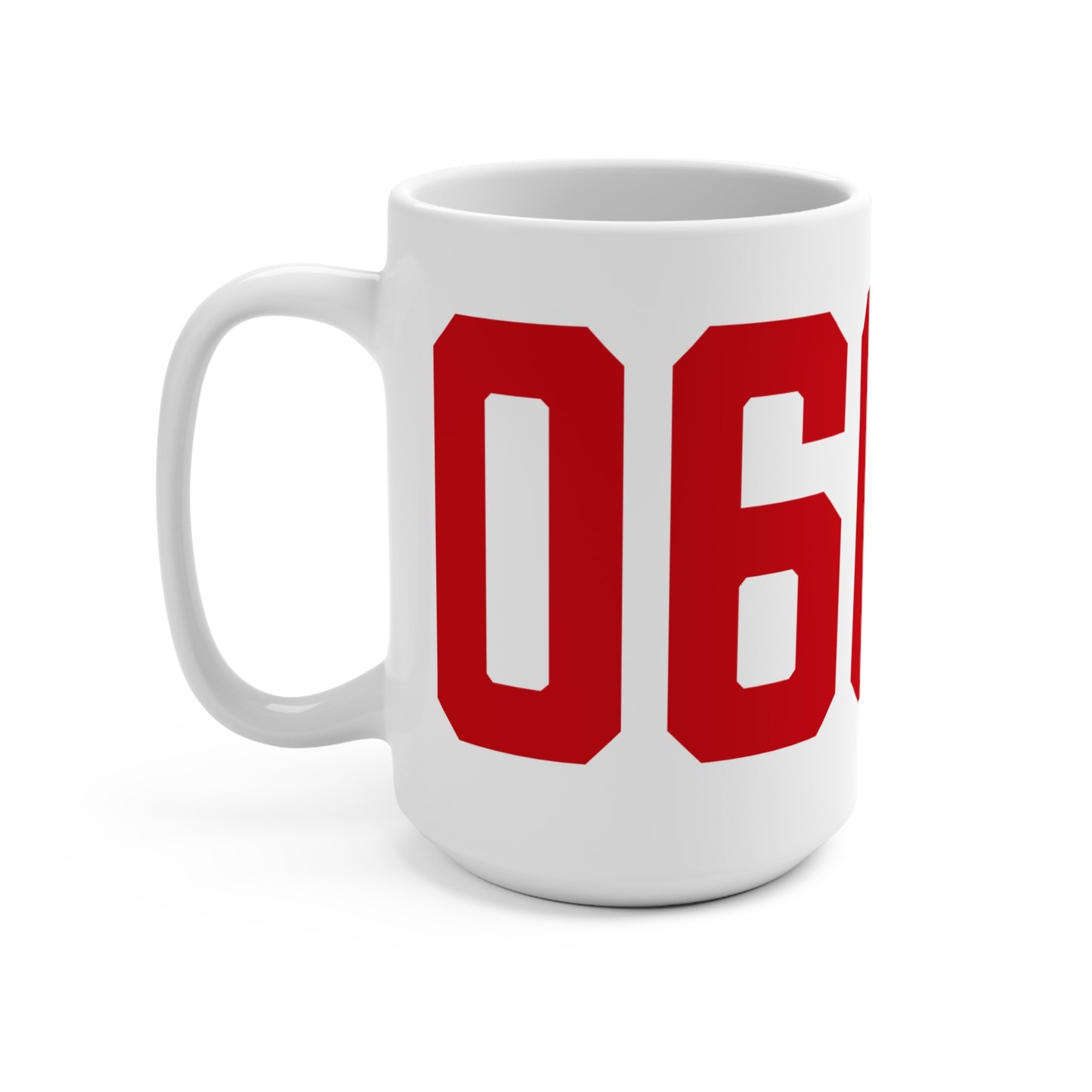 06606 Bridgeport Connecticut Zip Code Mug 15oz