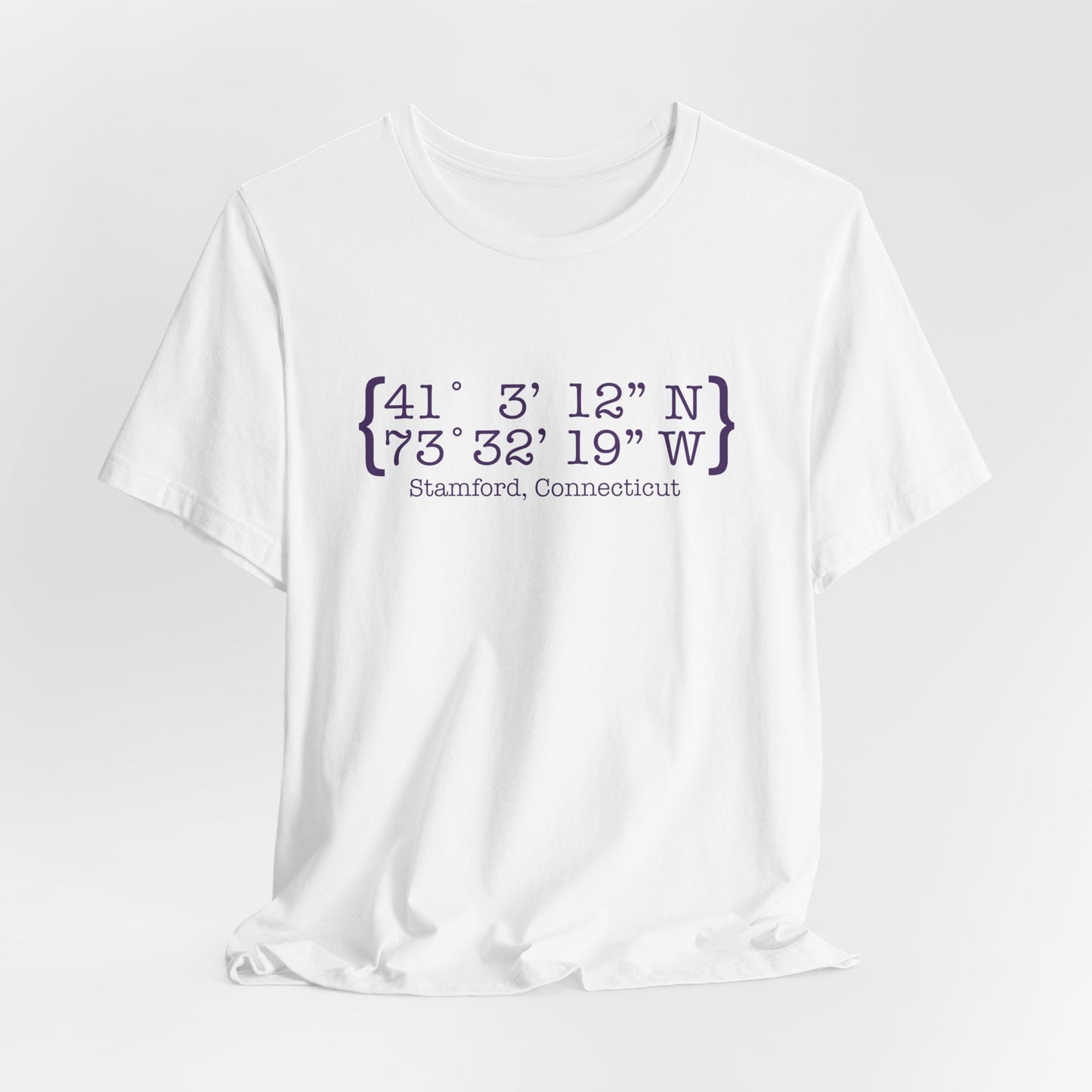 Stamford Coordinates - White Unisex Jersey Short Sleeve T-Shirt