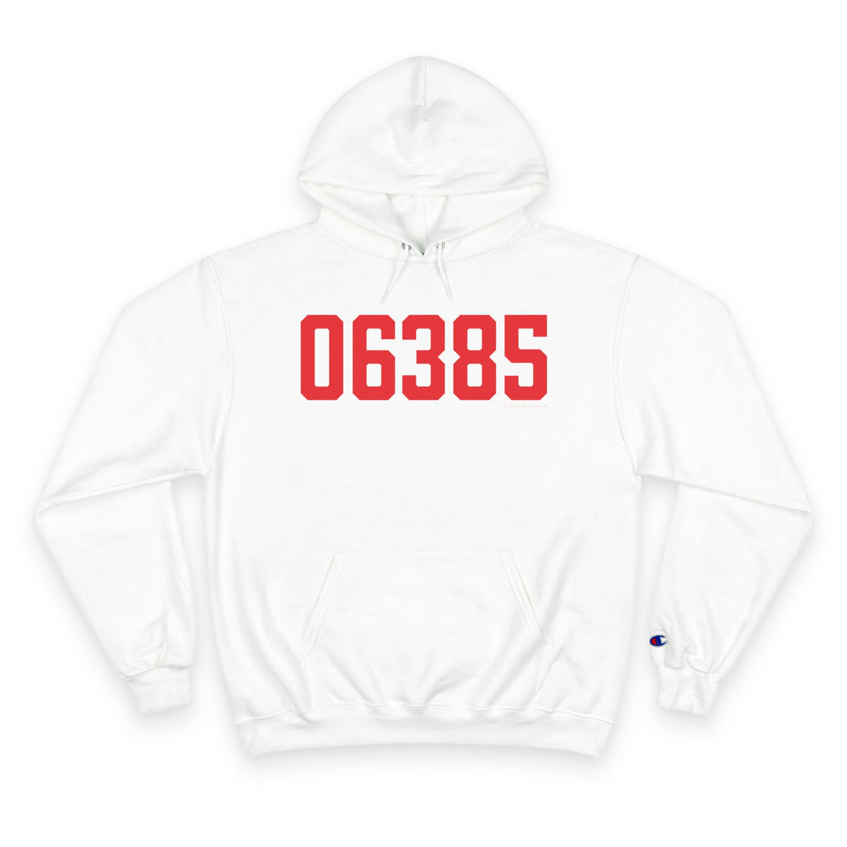 06385 Waterford Connecticut Zip Code Champion Hoodie
