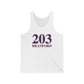 203 Branford  Red White & Blue Unisex Jersey Tank Top