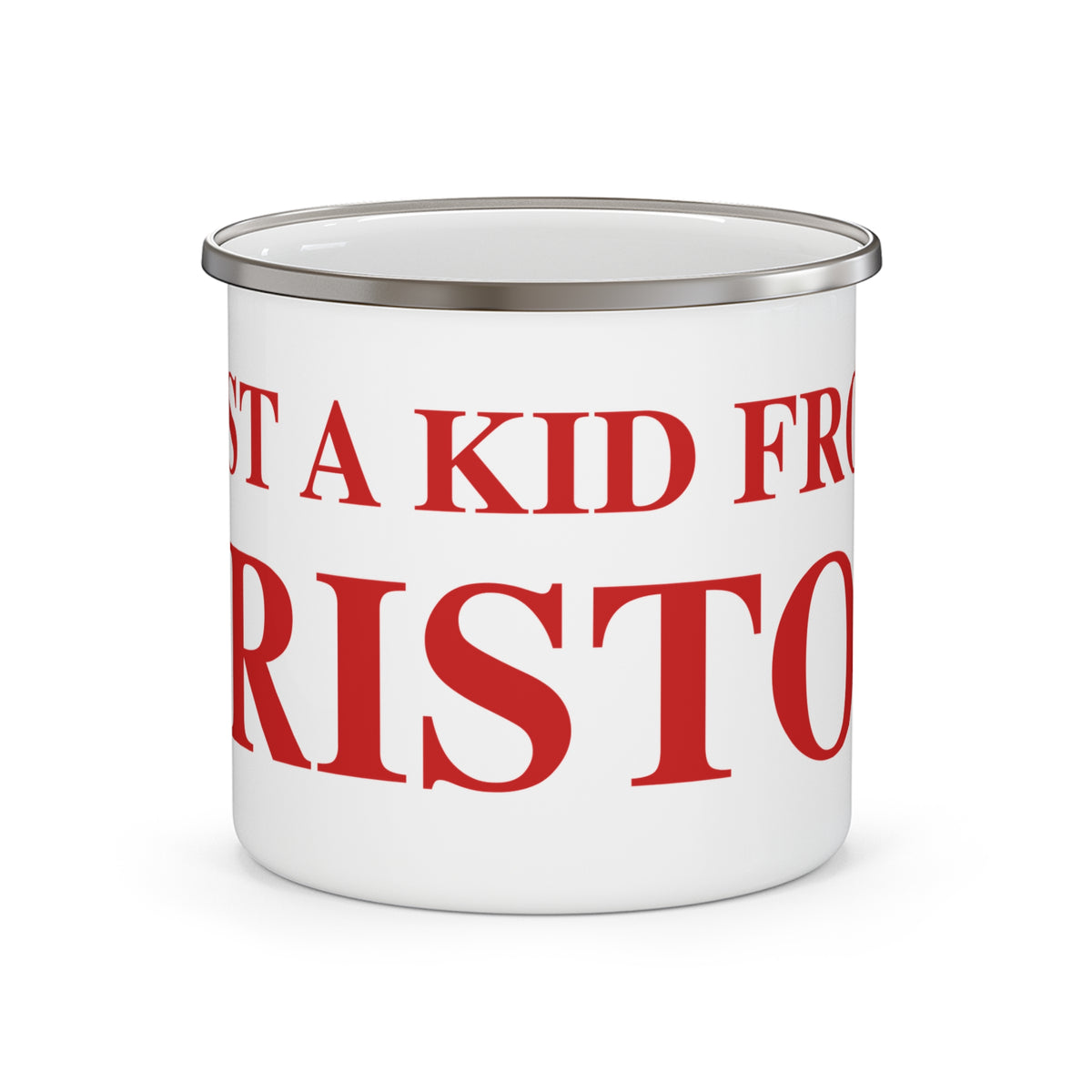 Just a kid from Bristol Camping Mug