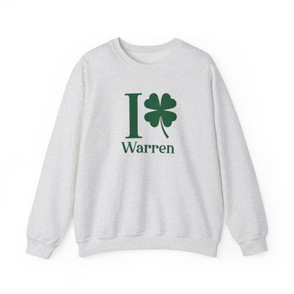 I Clover Warren Unisex Heavy Blend™ Crewneck Sweatshirt