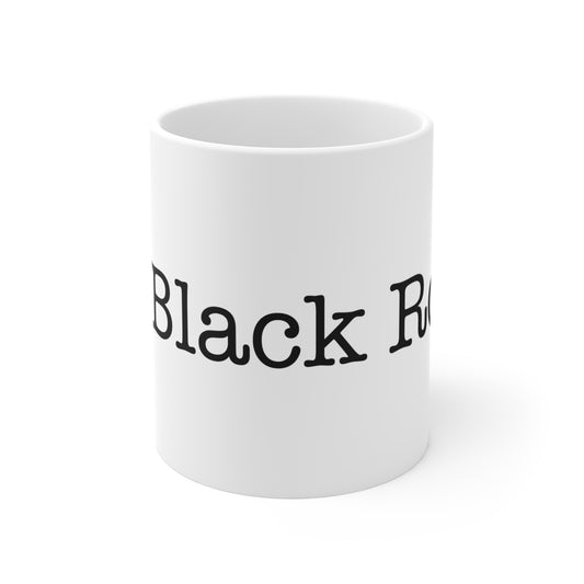 I Heart Black Rock. Mug 11oz