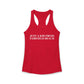 Just a kid from Fairfield Beach Women's Ideal Racerback Tank Top