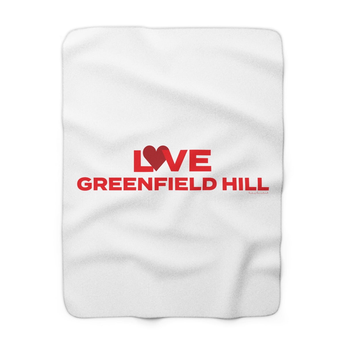 Greenfield Hill Vision Sherpa Fleece Blanket