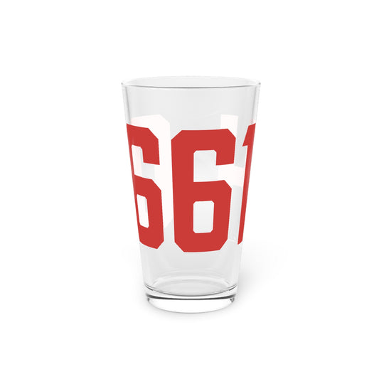 06614 - Stratford Connecticut Zip Code  Pint Glass, 16oz