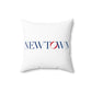 41 Tilt Newtown Spun Polyester Square Pillow