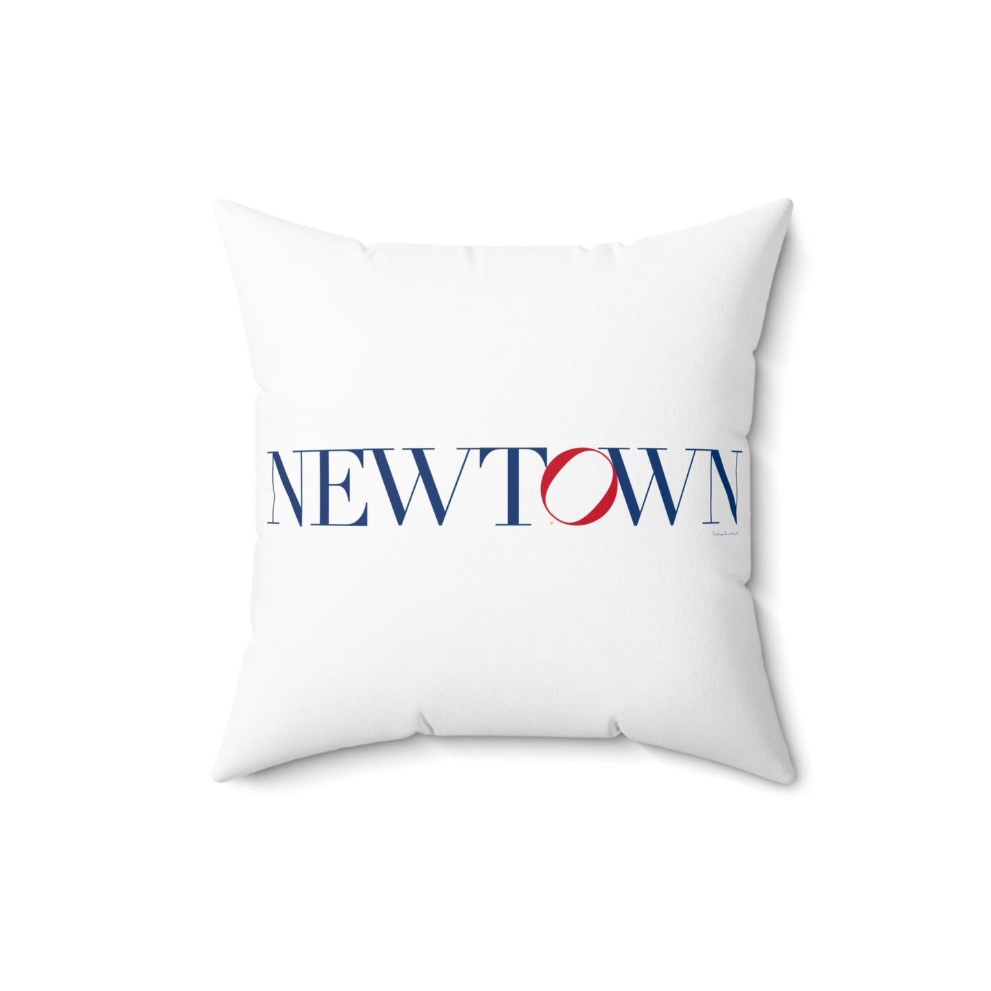 41 Tilt Newtown Spun Polyester Square Pillow