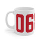 06855 Norwalk Connecticut Zip Code Mug 11oz
