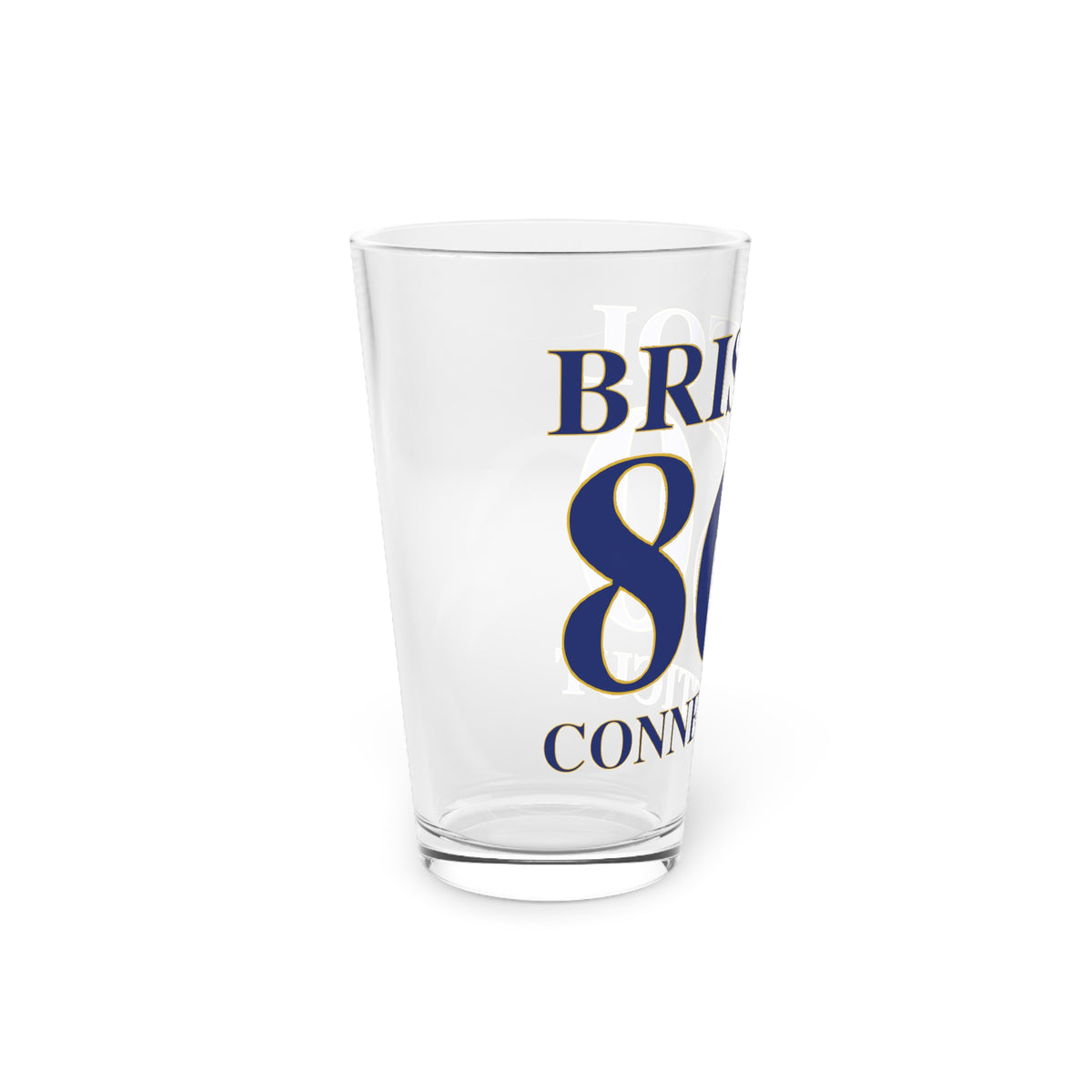 Bristol 860 Connecticut Pint Glass, 16oz
