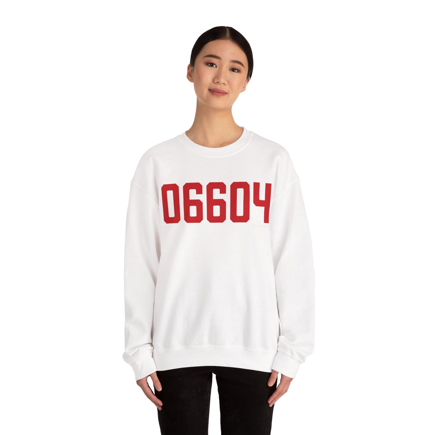 06604 Bridgeport Connecticut Zip Code Unisex Heavy Blend™ Crewneck Sweatshirt