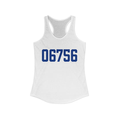 06756 Goshen Connecticut Zip Code Women's Ideal Racerback Tank Top