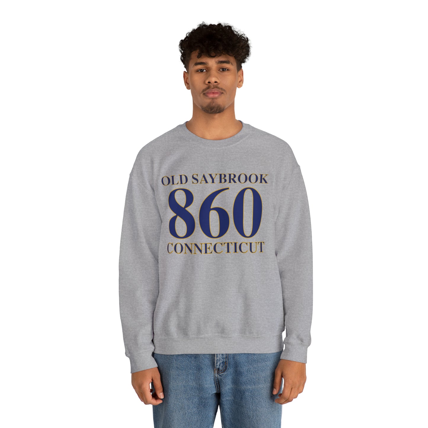 Old Saybrook 860 Connecticut Unisex Heavy Blend™ Crewneck Sweatshirt