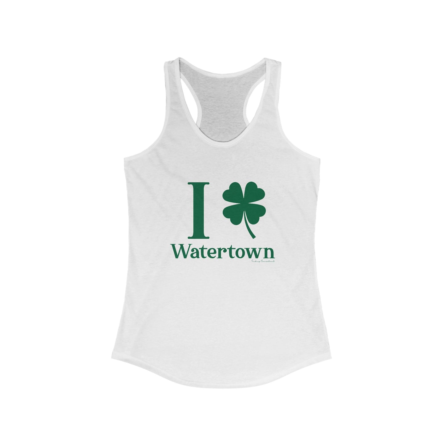 I Clover Watertown Women's Ideal Racerback Tank Top