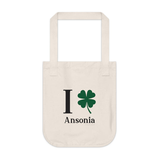 I Clover Ansonia Organic Canvas Tote Bag