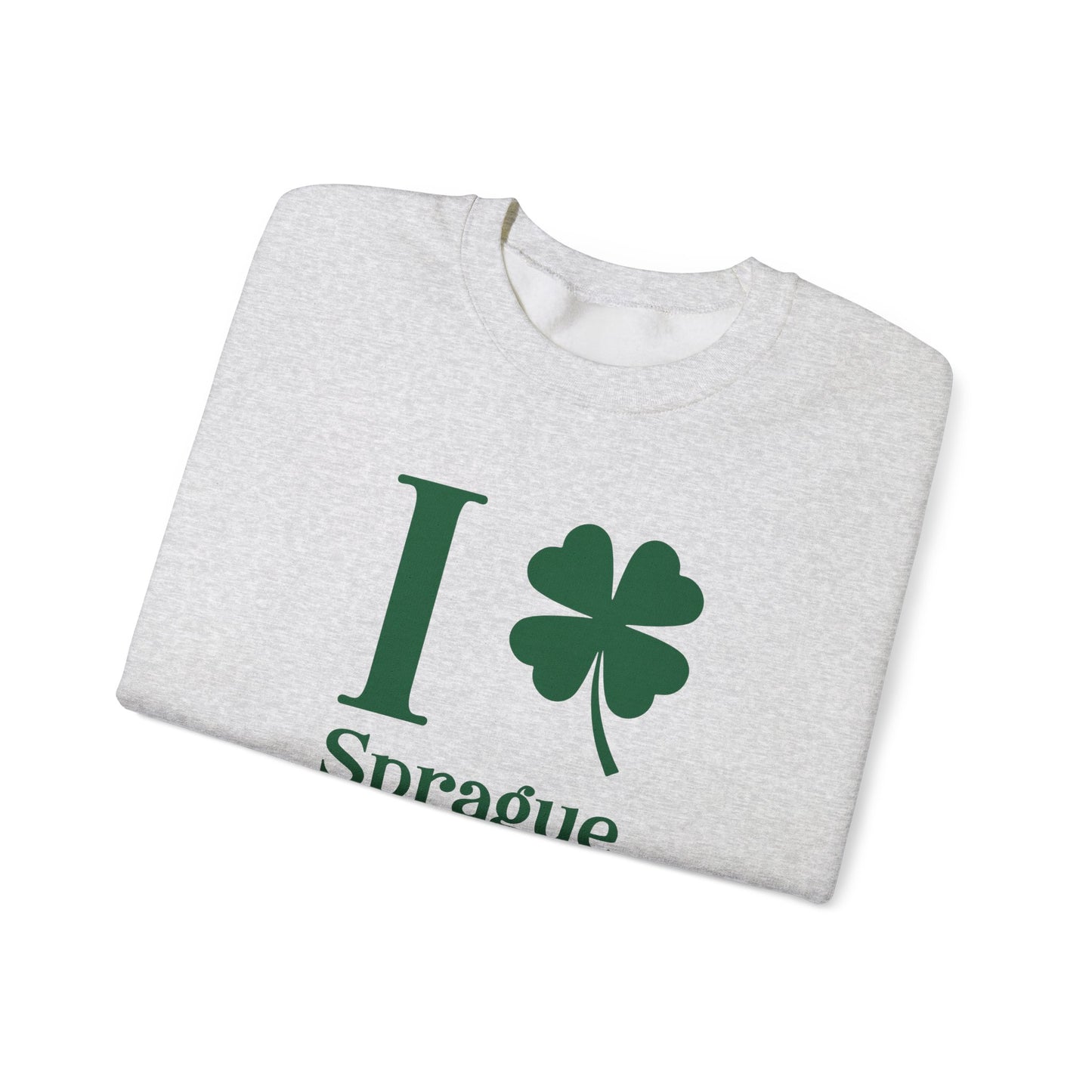 I Clover Sprague Unisex Heavy Blend™ Crewneck Sweatshirt