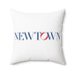 41 Tilt Newtown Spun Polyester Square Pillow