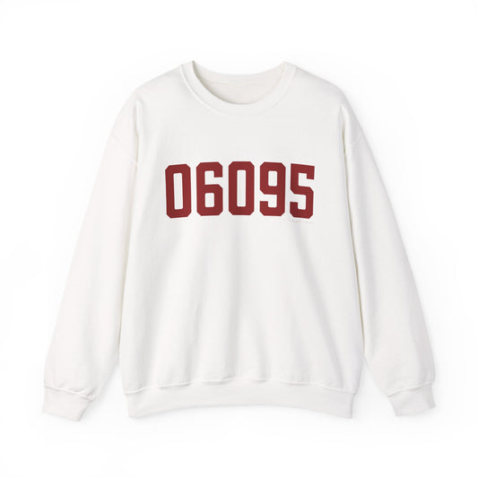 06095 Windsor Connecticut Zip Code Heavy Blend™ Crewneck Sweatshirt