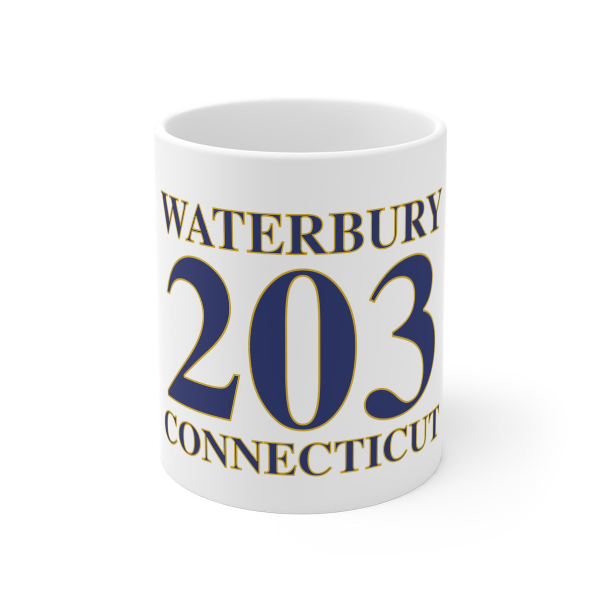 Waterbury 203 Connecticut Mug 11oz
