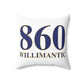 860 Willimantic Spun Polyester Square Pillow