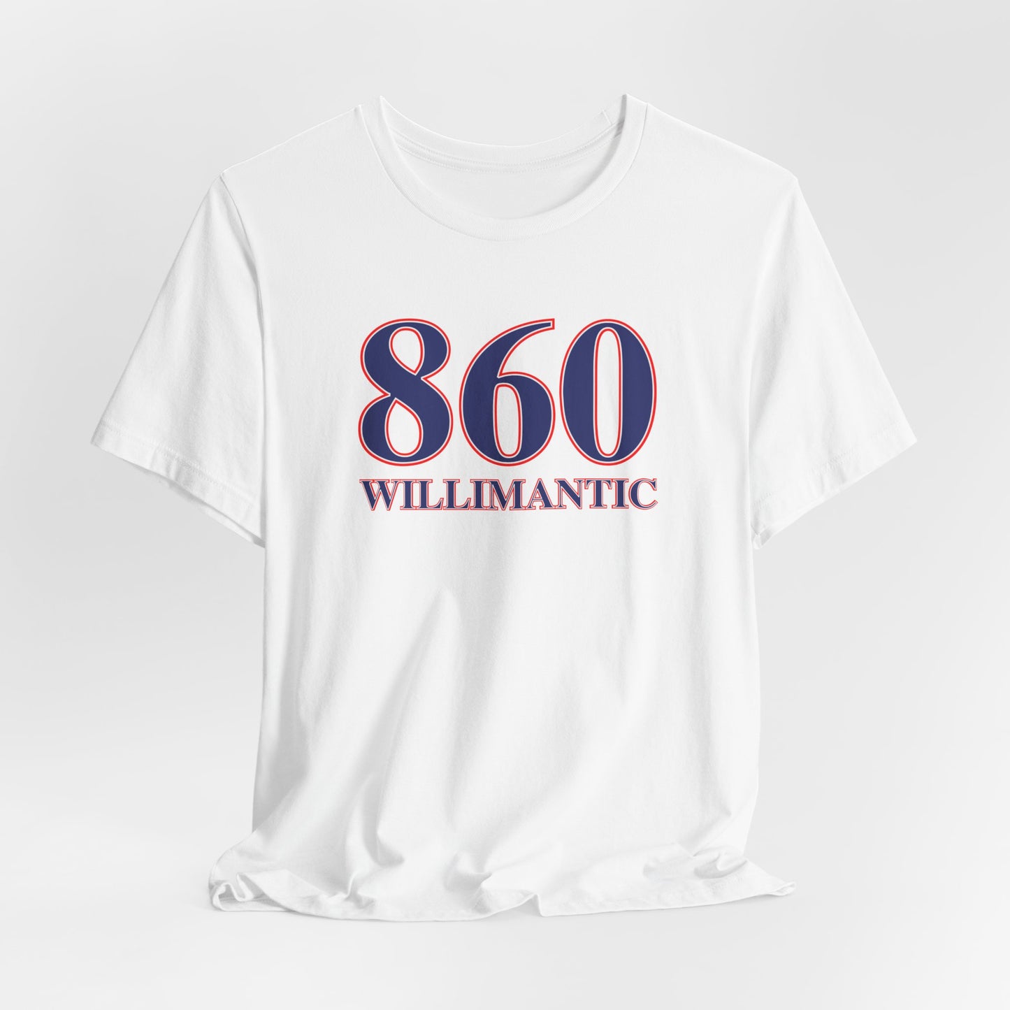 860 Willimantic Red, White & Blue Unisex Jersey Short Sleeve T-Shirt