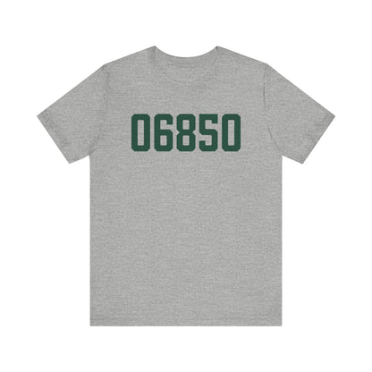 06850 Norwalk Connecticut Zip Code  Unisex Jersey Short Sleeve T-Shirt