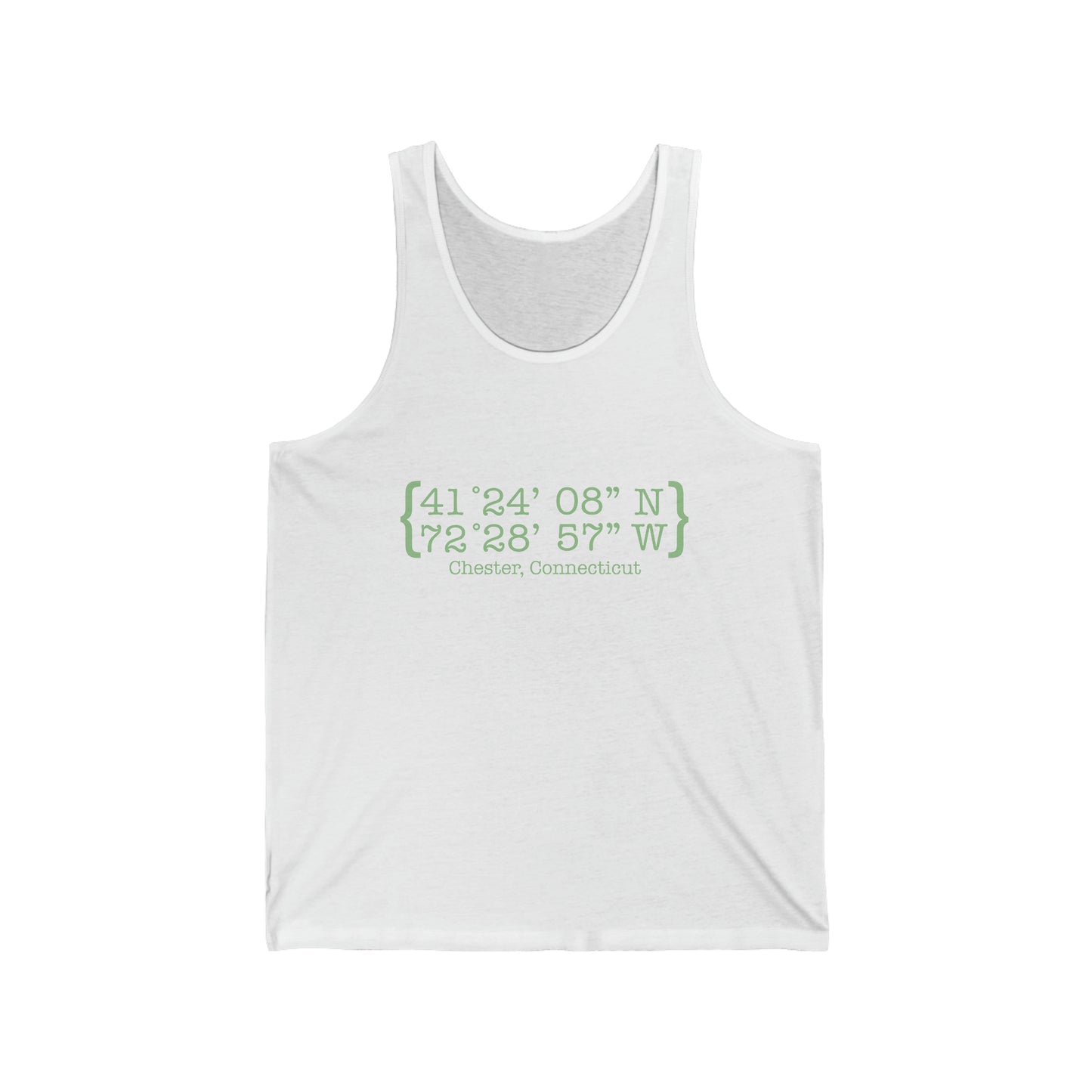 Chester Coordinates Unisex Jersey Tank Top (green)