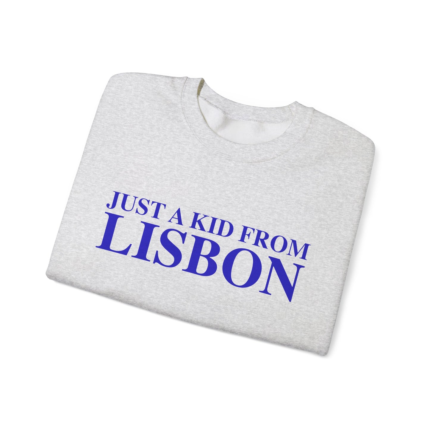Just a kid from Lisbon Unisex Heavy Blend™ Crewneck Sweatshirt
