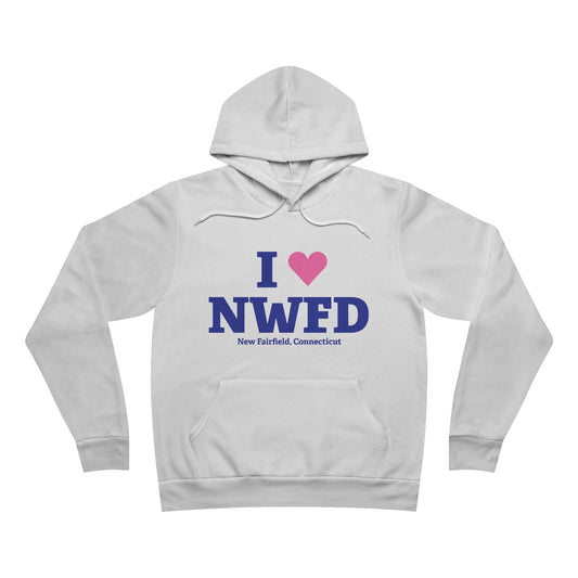 I Heart NWFD Unisex Sponge Fleece Pullover Hoodie