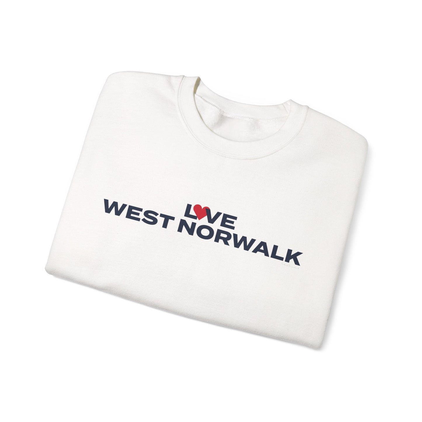 Love West Norwalk Unisex Heavy Blend™ Crewneck Sweatshirt