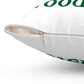 I Clover Woodstock Spun Polyester Square Pillow