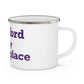Stamford Is My Happy Place Enamel Camping Mug