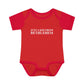Just a kid from Bethlehem Infant Baby Rib Bodysuit