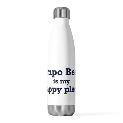 Compo Beach Is My Happy Place 20oz Insulated Bottle