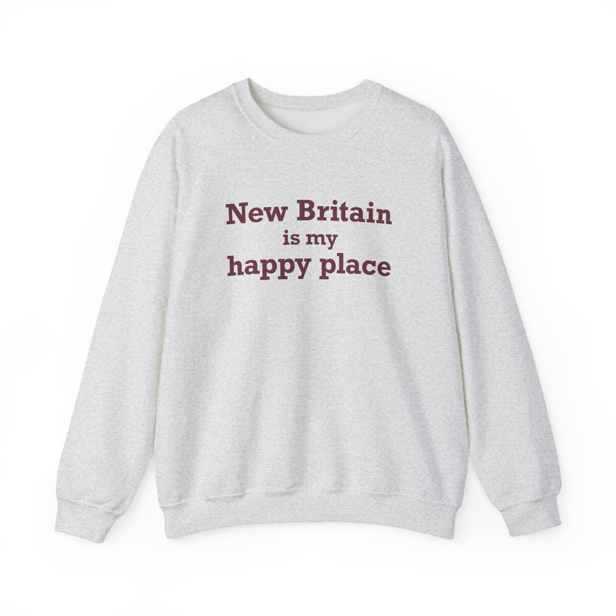 New Britain is My Happy Place Heavy Blend™ Crewneck Sweatshirt