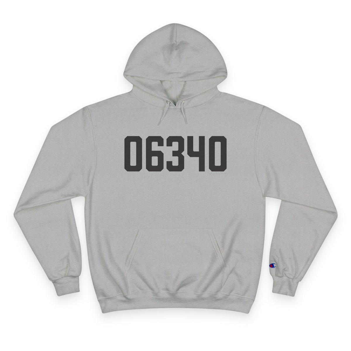 06340 Groton Connecticut Zip Code Champion Hoodie